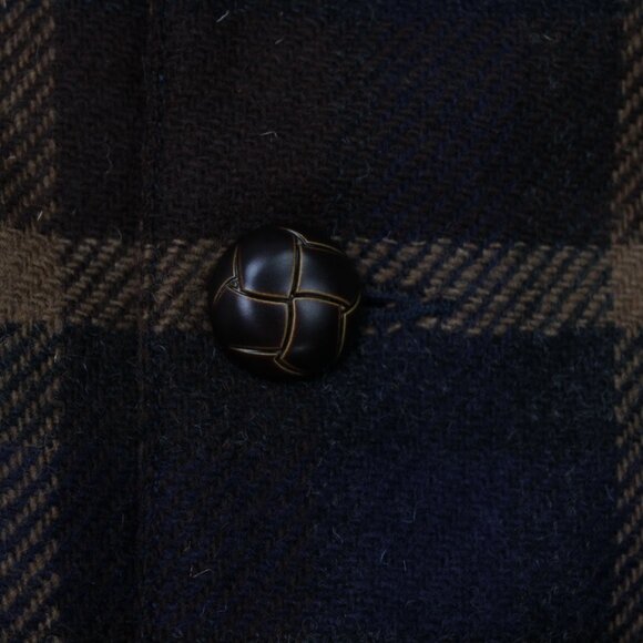 Madison Creek Wool Vest NWT Mens 2XL XXL Brown/Blue Plaid Asheville Poly Lined - Picture 4 of 16